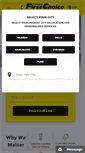 Mobile Screenshot of mahindrafirstchoice.com